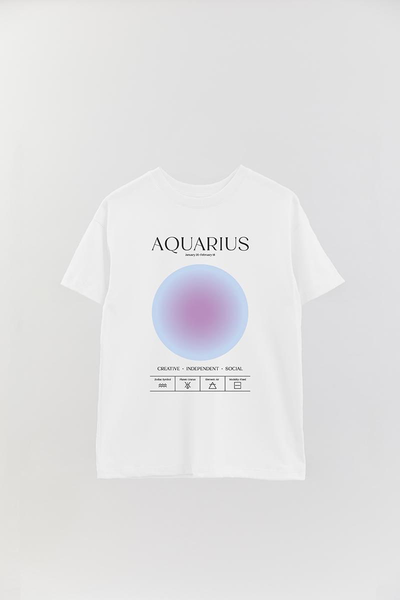 REMERA OVER ESTAMPADA UNISEX PST AQUARIUS