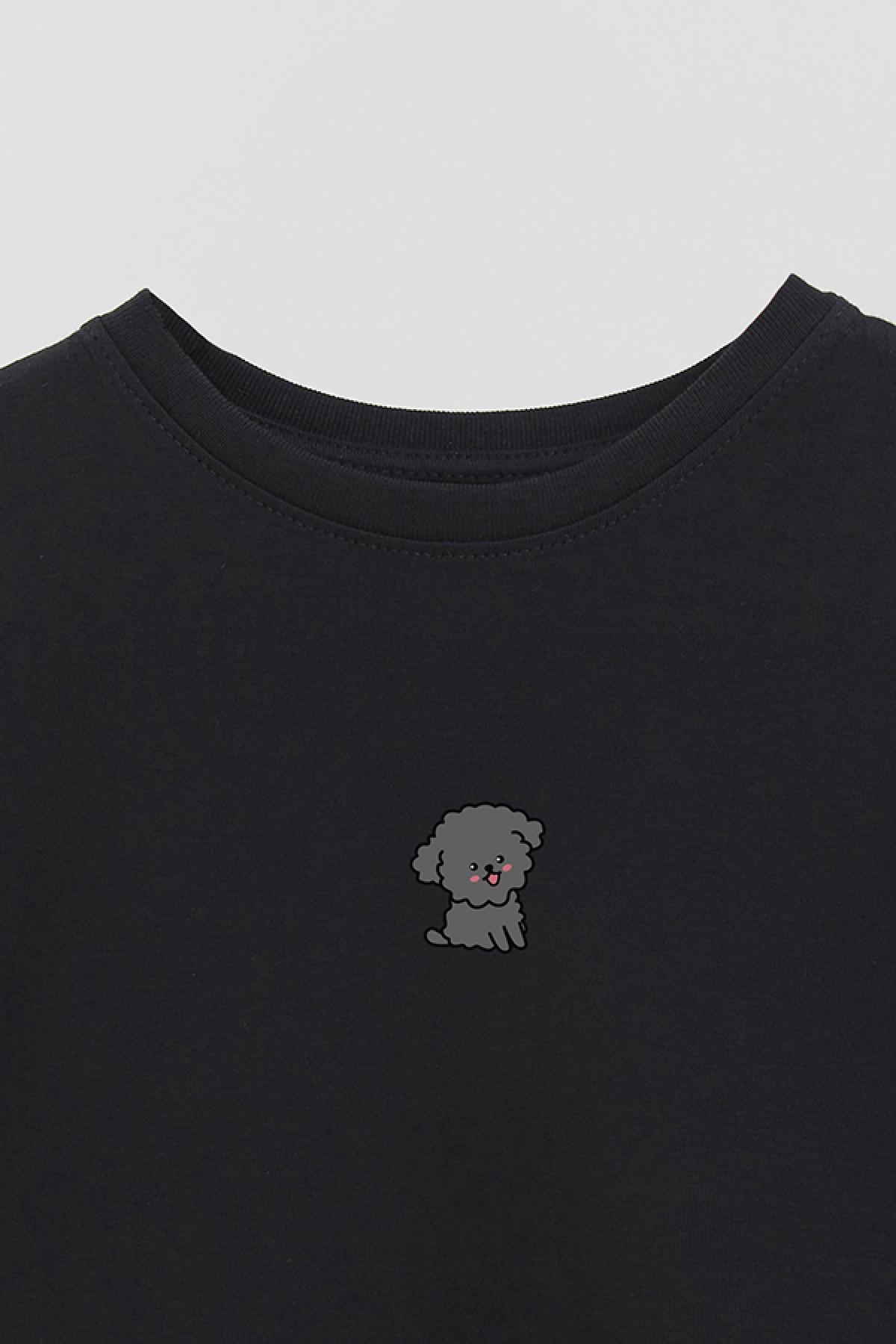 REMERA BASIC GIRL MIN POODLE