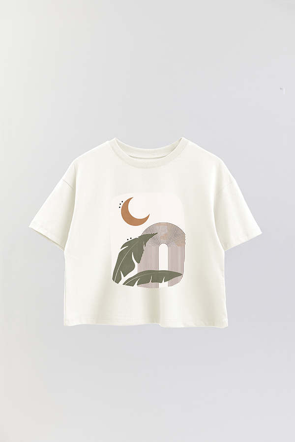 REMERA CROP ESTAMPADA ART 127