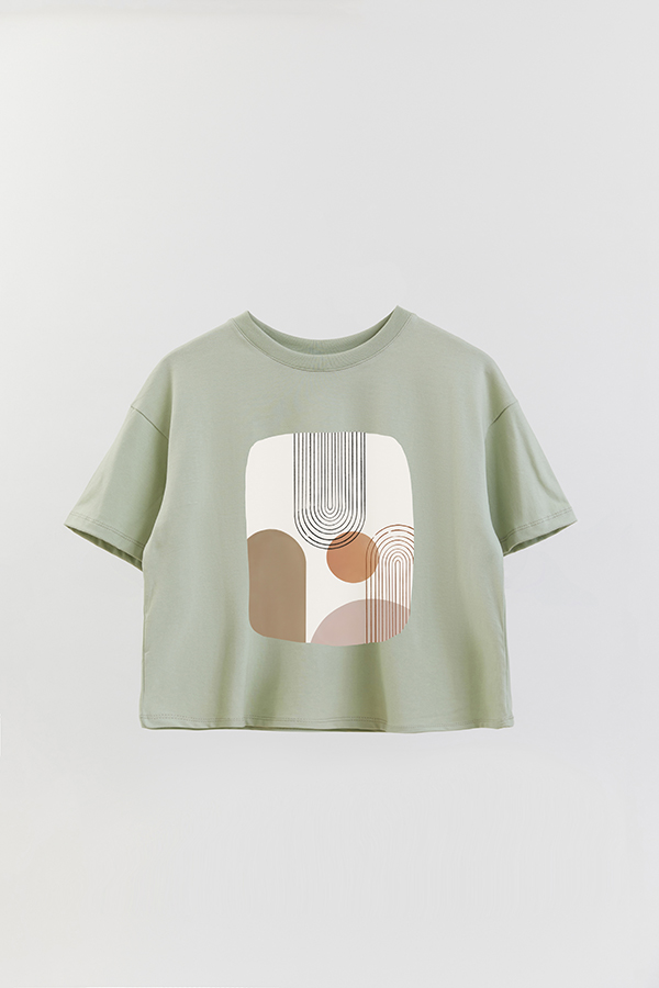 REMERA CROP ESTAMPADA ART 139