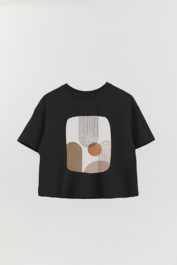 REMERA CROP ESTAMPADA ART 139