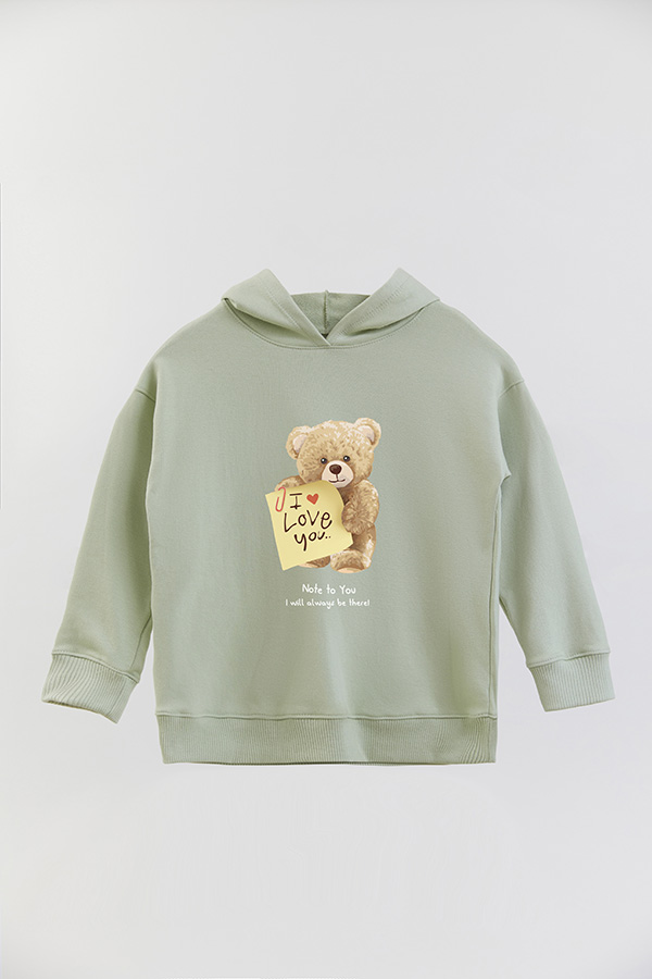 HOODIE RUSTICO KIDS TEDDY NOTE