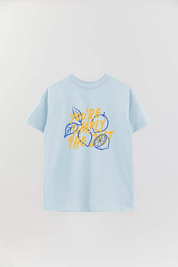 REMERA OVER ESTAMPADA YOU'RE SIMPLY THE ZEST