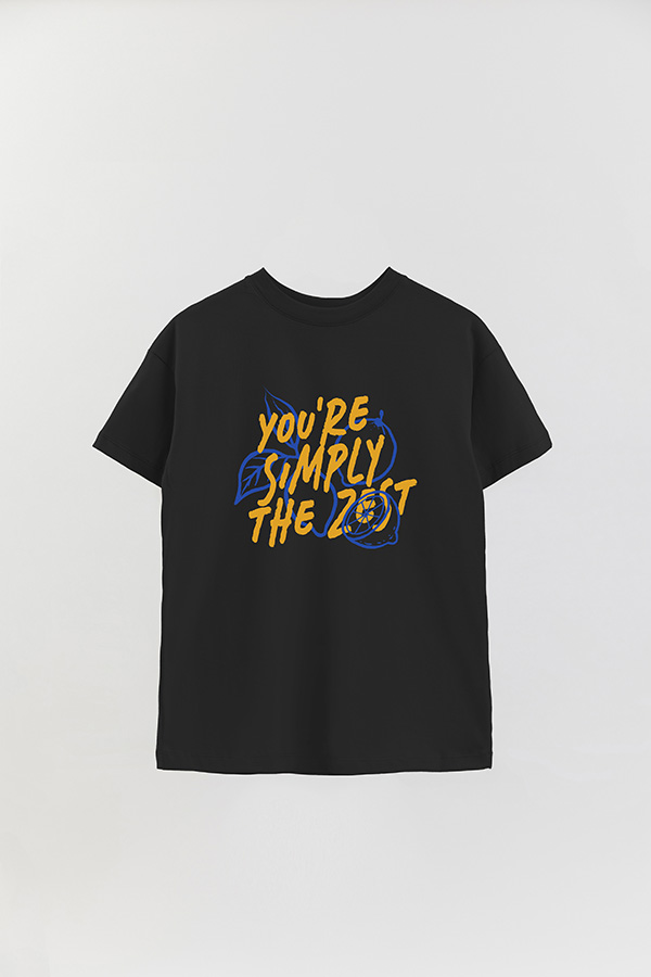 REMERA OVER ESTAMPADA YOU'RE SIMPLY THE ZEST
