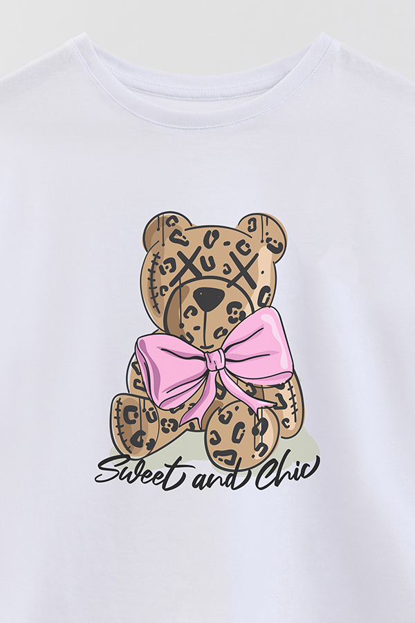 REMERA GIRL OVER SWEET CHIC