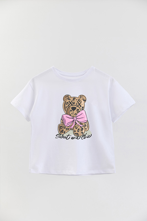 REMERA GIRL OVER SWEET CHIC