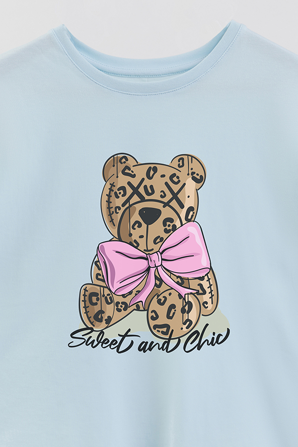 REMERA GIRL OVER SWEET CHIC