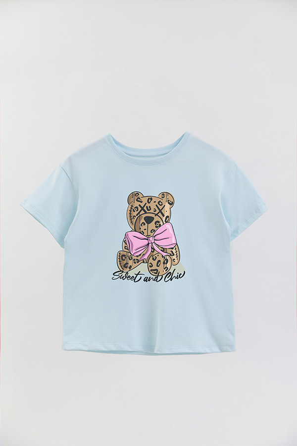 REMERA GIRL OVER SWEET CHIC