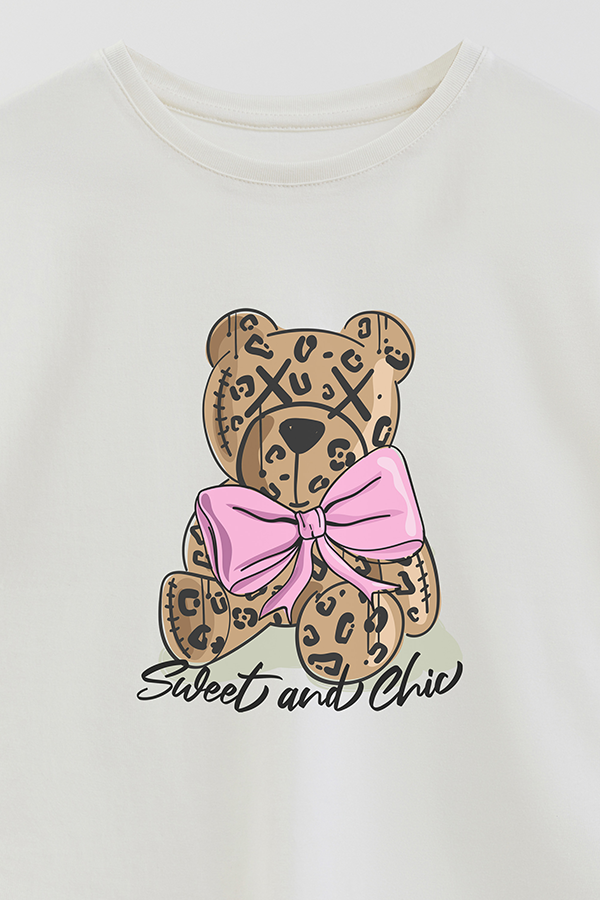 REMERA GIRL OVER SWEET CHIC