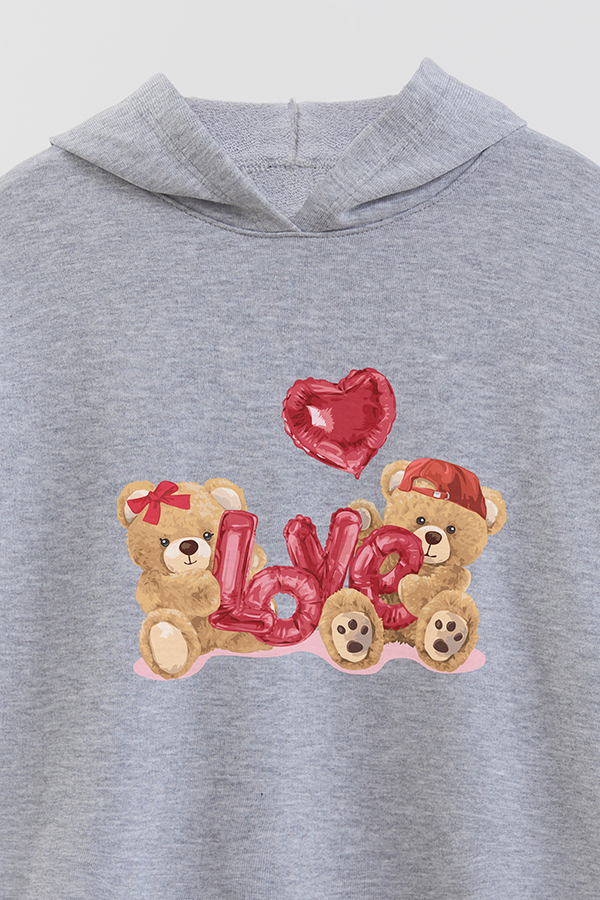 HOODIE RUSTICO KIDS TEDDY BALLOON
