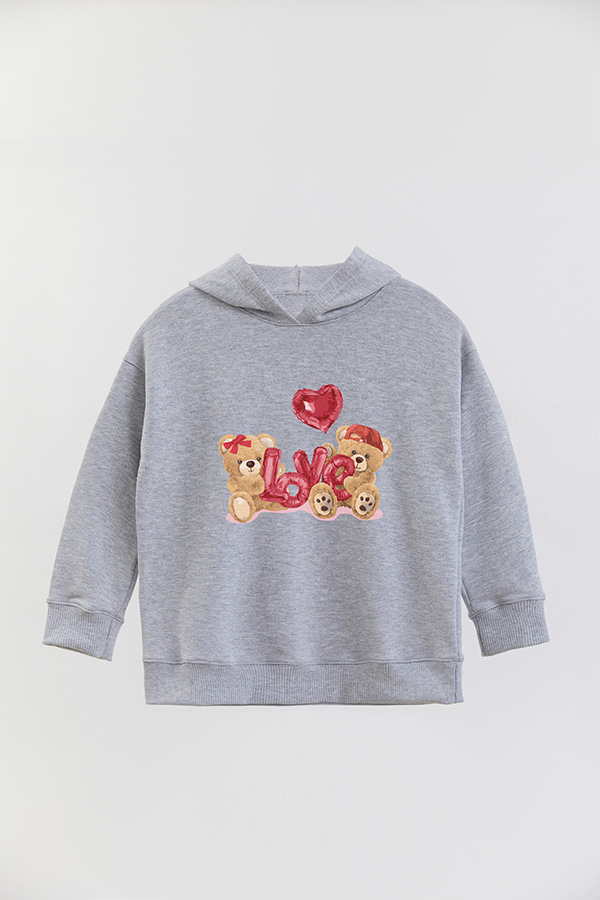 HOODIE RUSTICO KIDS TEDDY BALLOON