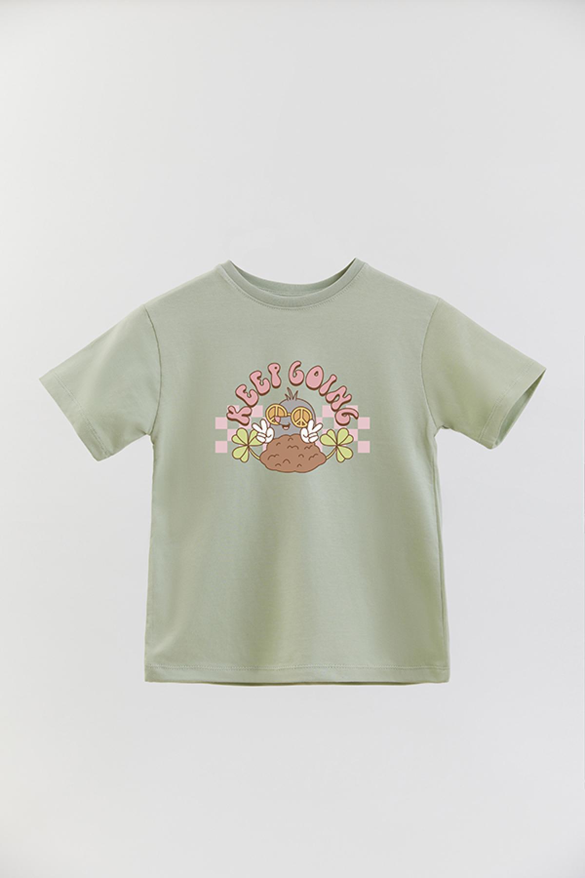 REMERA BASIC GIRL RT KEEP GOING