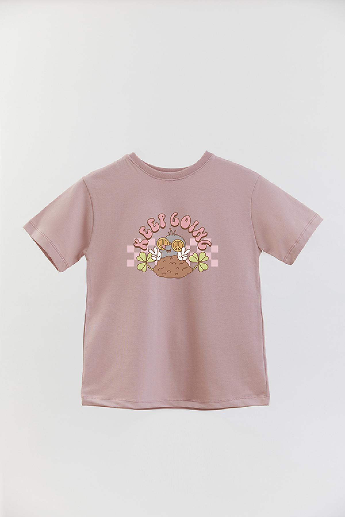 REMERA BASIC GIRL RT KEEP GOING