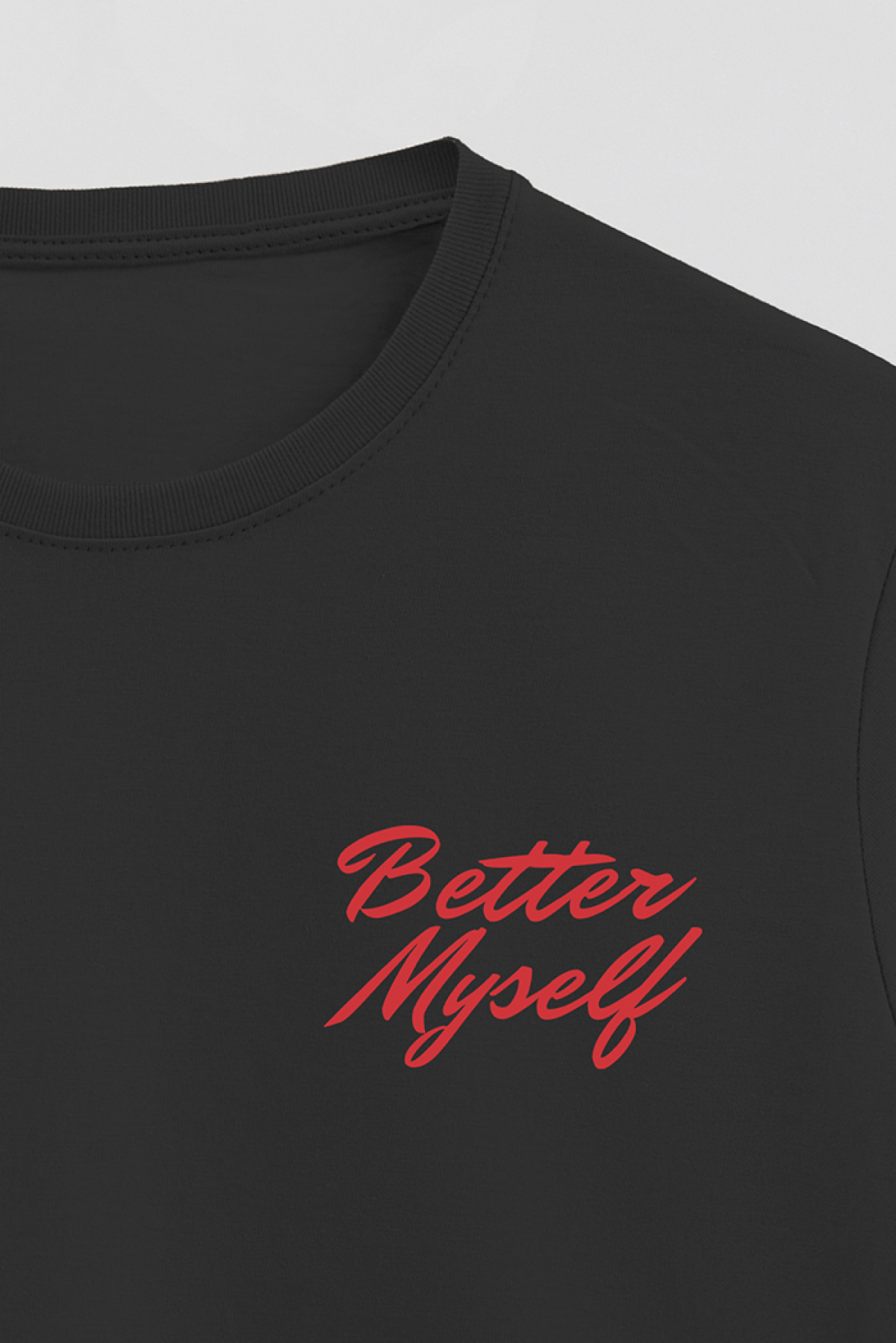 REMERA BASICA ESTAMPADA WCV3 BETTER MYSELF