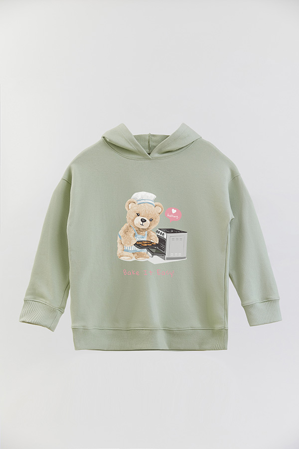 HOODIE RUSTICO KIDS TEDDY COOK