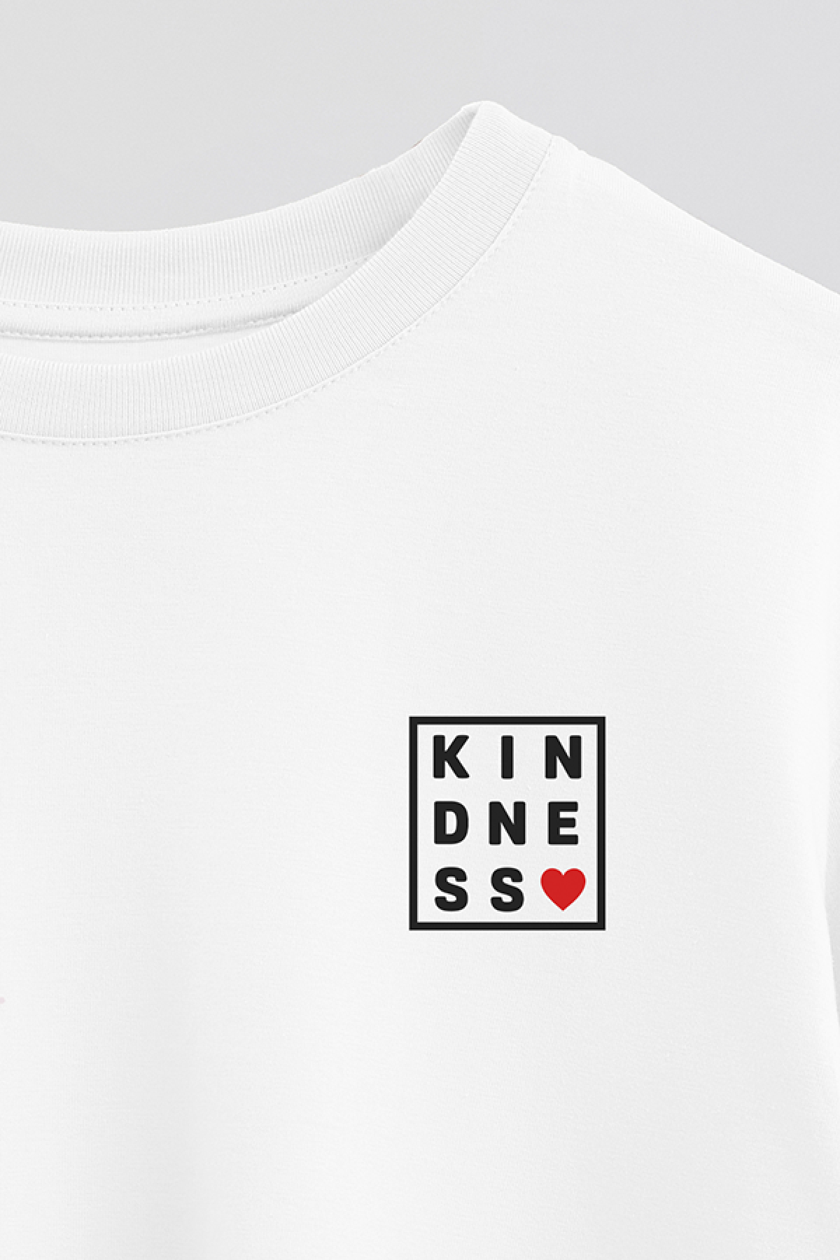 REMERA CROP ESTAMPADA WCV KINDNESS