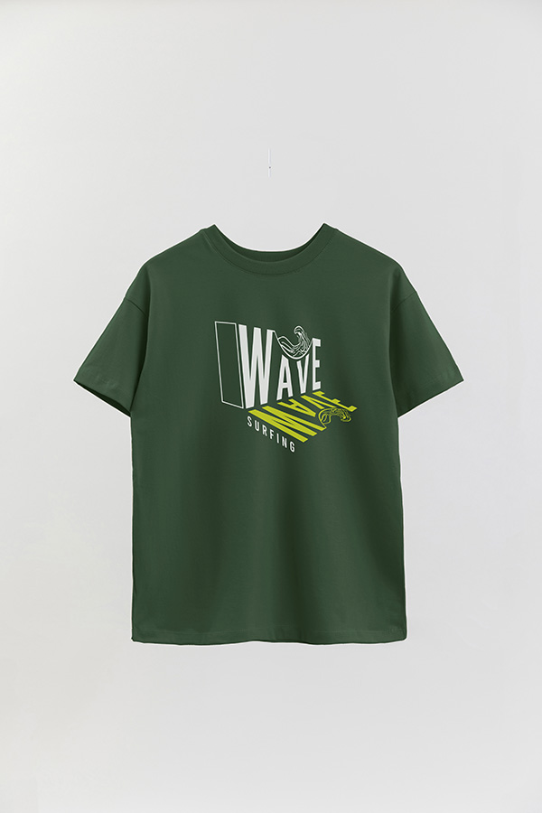 REMERA OVER ESTAMPADA WAVE