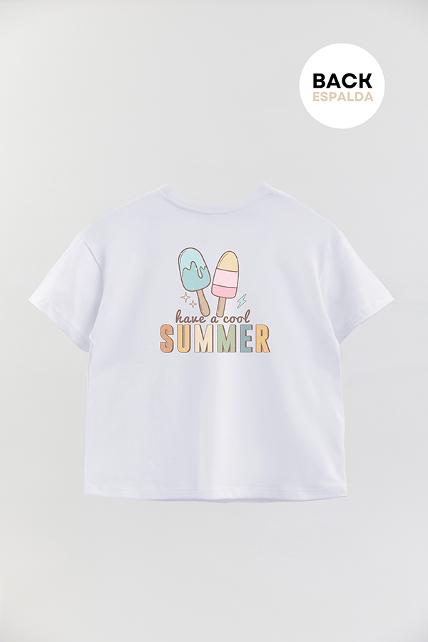 REMERA BOY OVER RETRO SUMMER COOL
