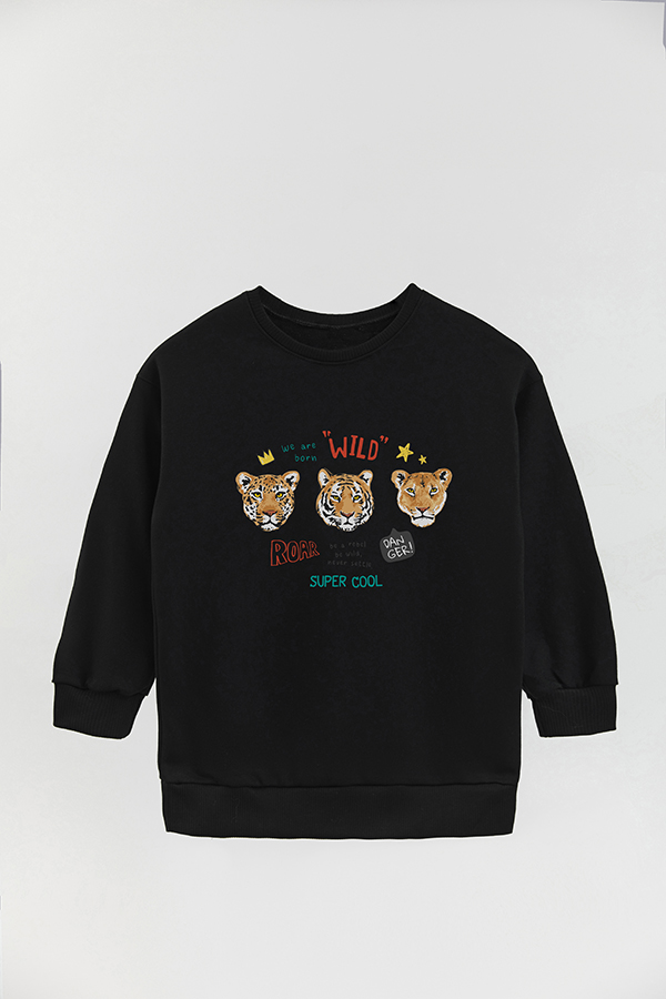 BUZO CREWNECK RUSTICO TIGER CLUB DANGER