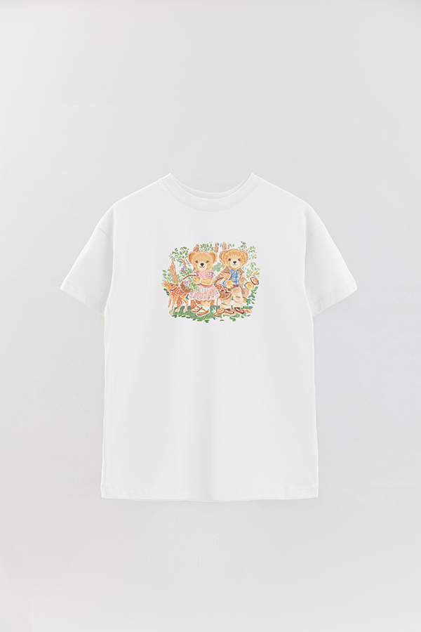 REMERA OVER ESTAMPADA UNISEX BEAR KIDS