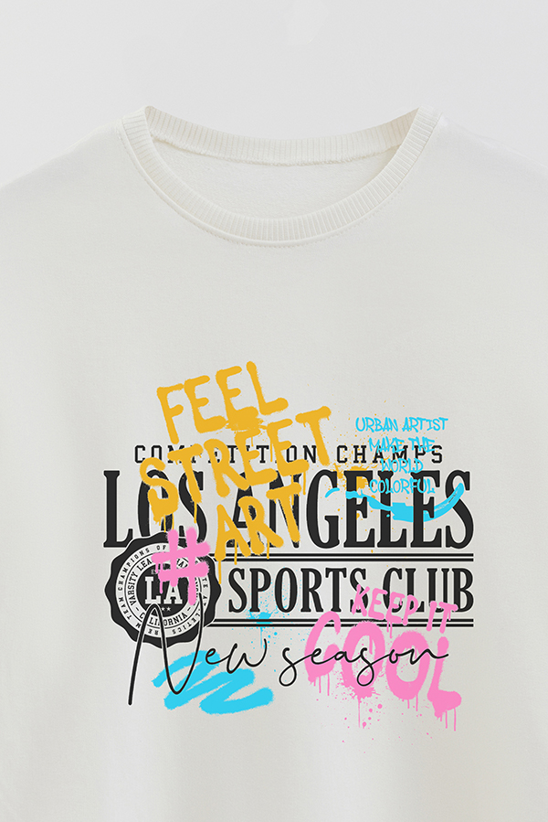 BUZO CREWNECK RUSTICO GIRL URBAN KEEP IT COOL