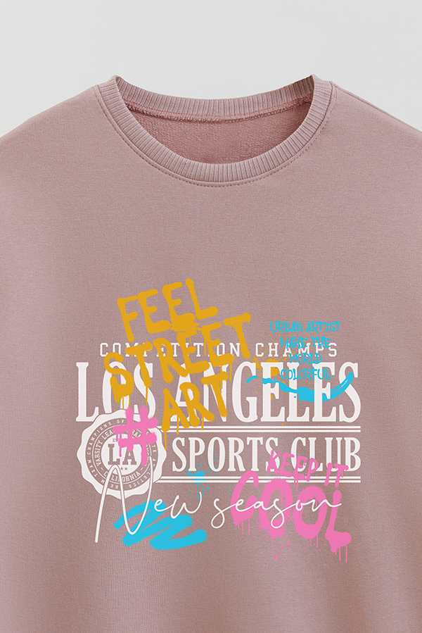 BUZO CREWNECK RUSTICO GIRL URBAN KEEP IT COOL