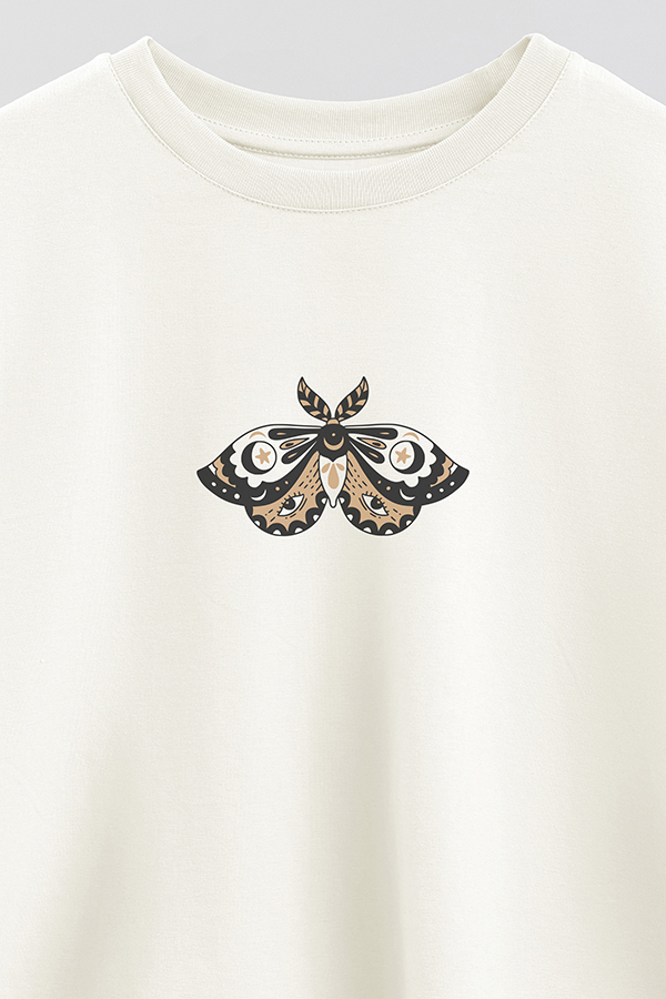 REMERA CROP ESTAMPADA BUTTERFLY 6