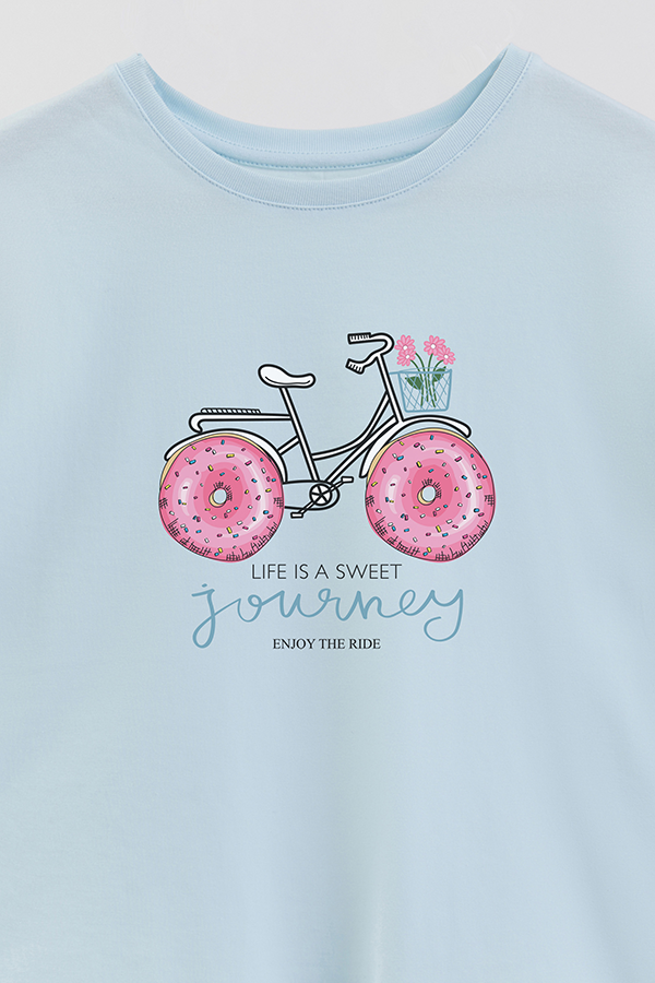 REMERA GIRL OVER JOURNEY