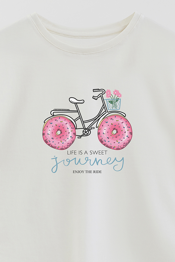 REMERA GIRL OVER JOURNEY