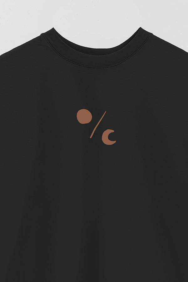 REMERA OVER ESTAMPADA WESTERN MOON
