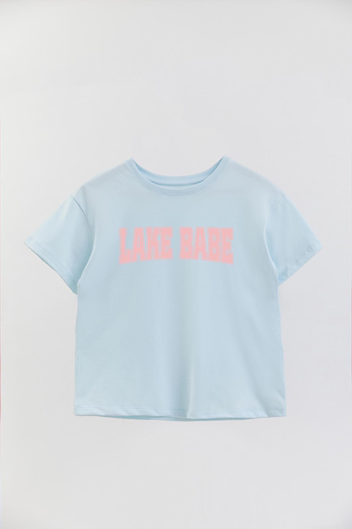 REMERA GIRL OVER GP LAKE BABE