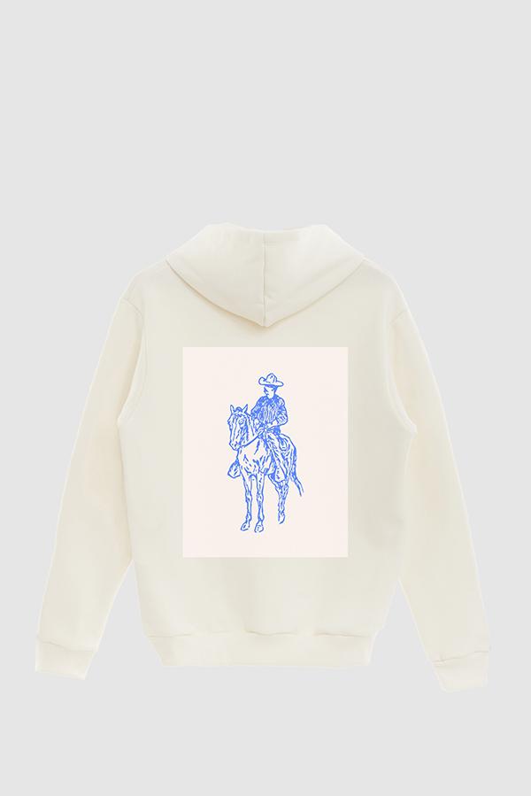 HOODIE ESTAMPADO POSTER COWBOY