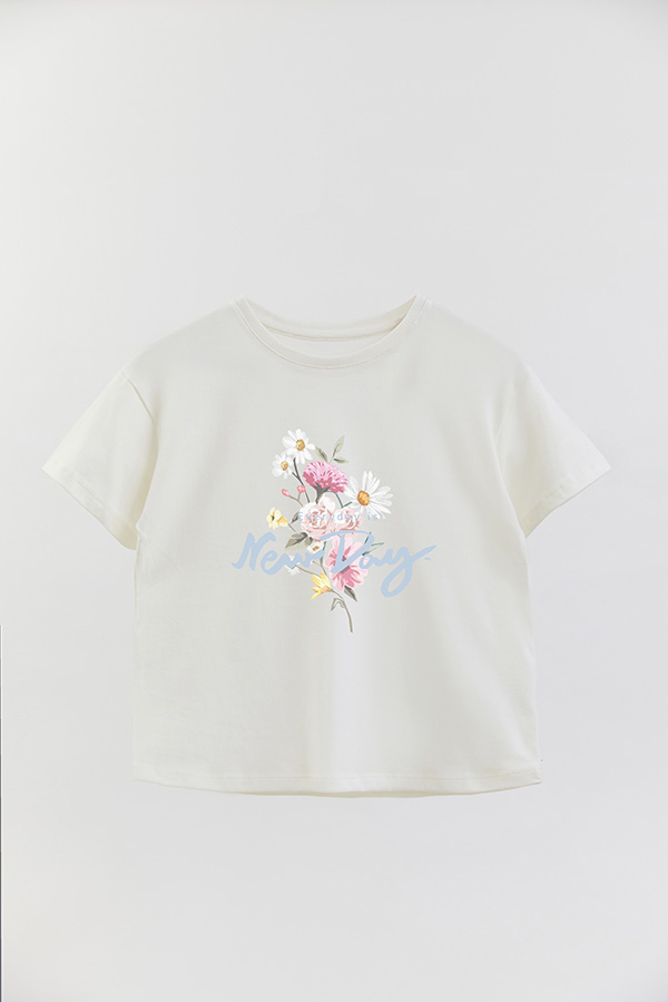 REMERA GIRL OVER NEW DAY