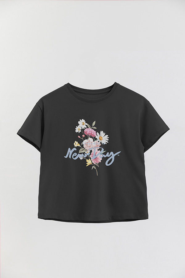 REMERA GIRL OVER NEW DAY