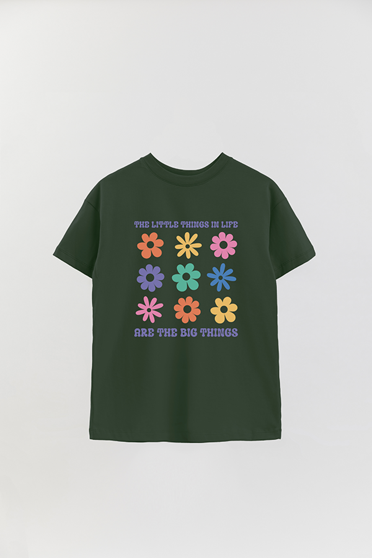 REMERA OVER ESTAMPADA LV4B THE LITTLE THINGS