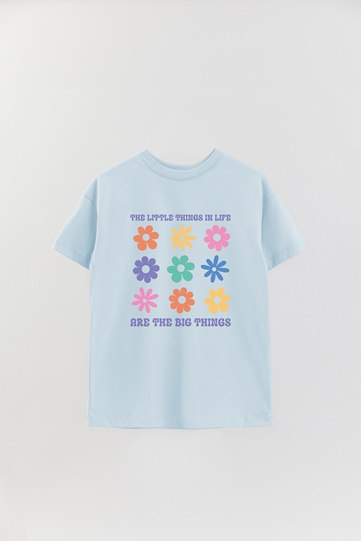 REMERA OVER ESTAMPADA LV4B THE LITTLE THINGS