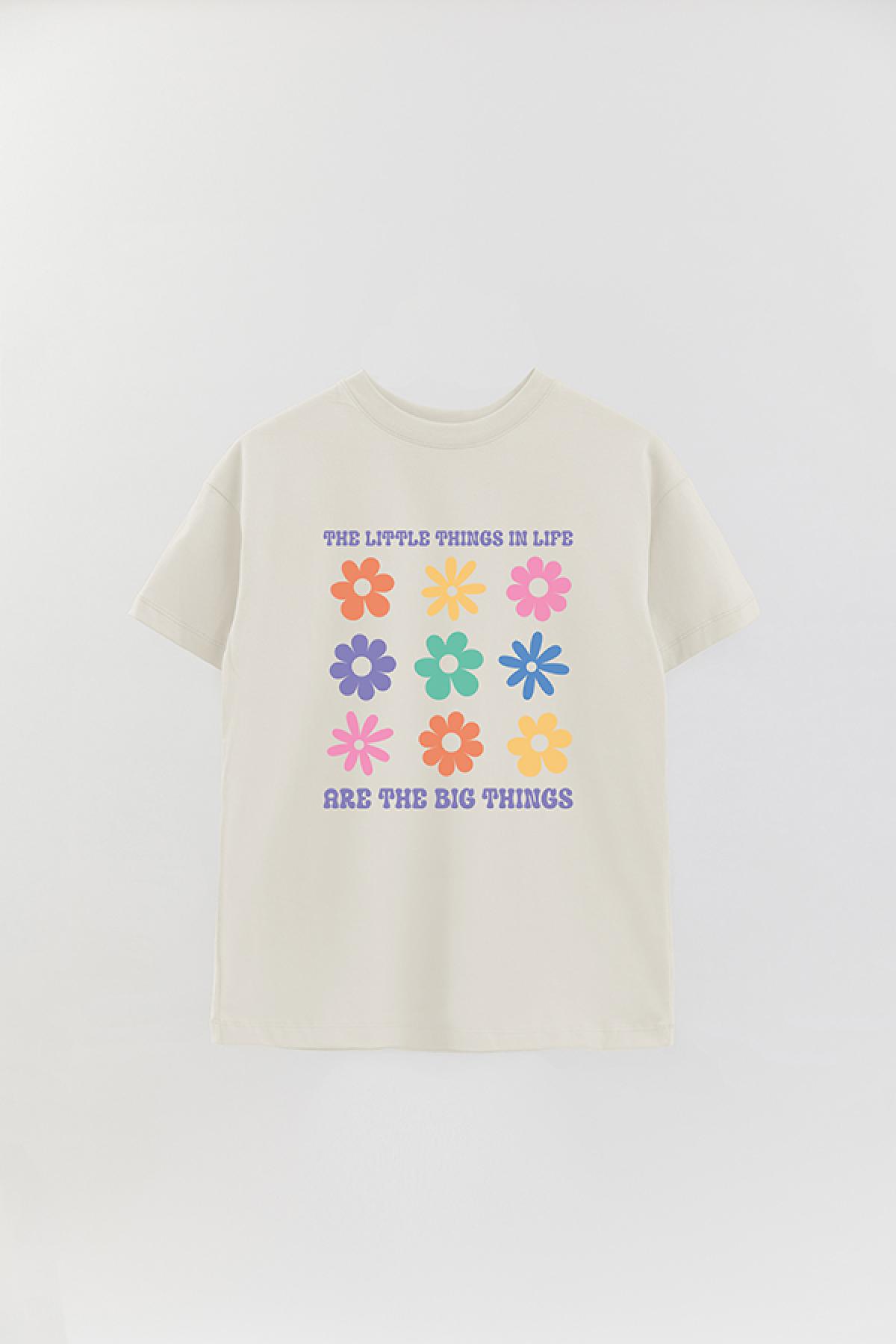 REMERA OVER ESTAMPADA LV4B THE LITTLE THINGS