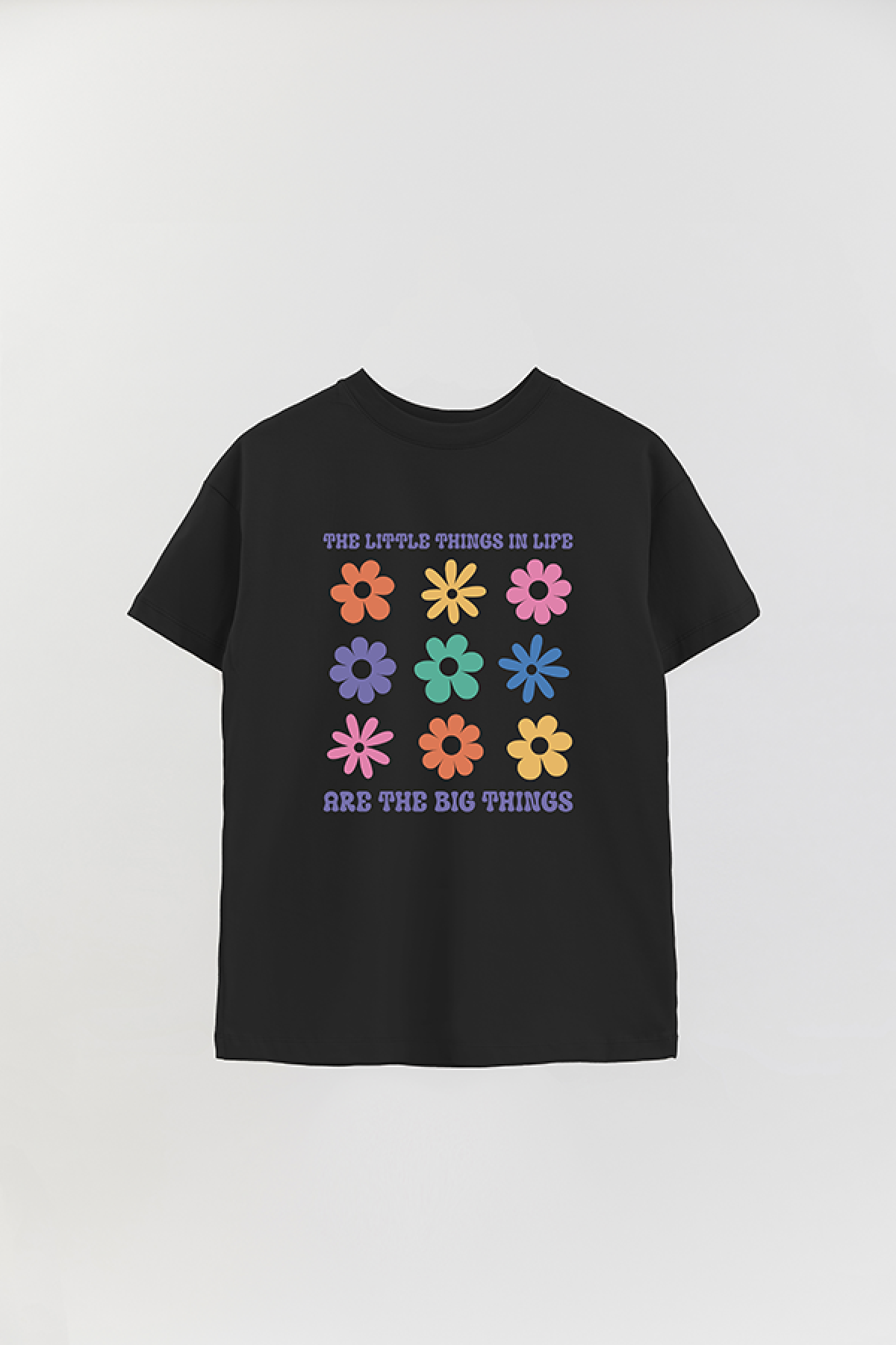 REMERA OVER ESTAMPADA LV4B THE LITTLE THINGS
