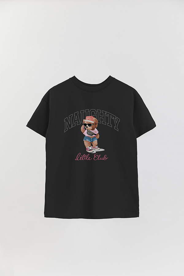 REMERA OVER ESTAMPADA UNISEX TEDDY BOSSY
