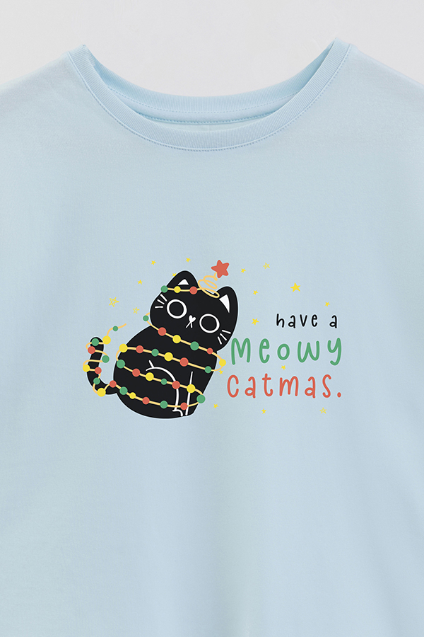 REMERA GIRL OVER JINGLE CAT 16