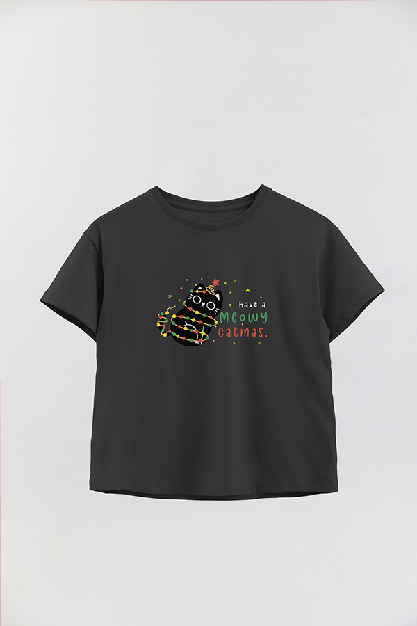 REMERA GIRL OVER JINGLE CAT 16