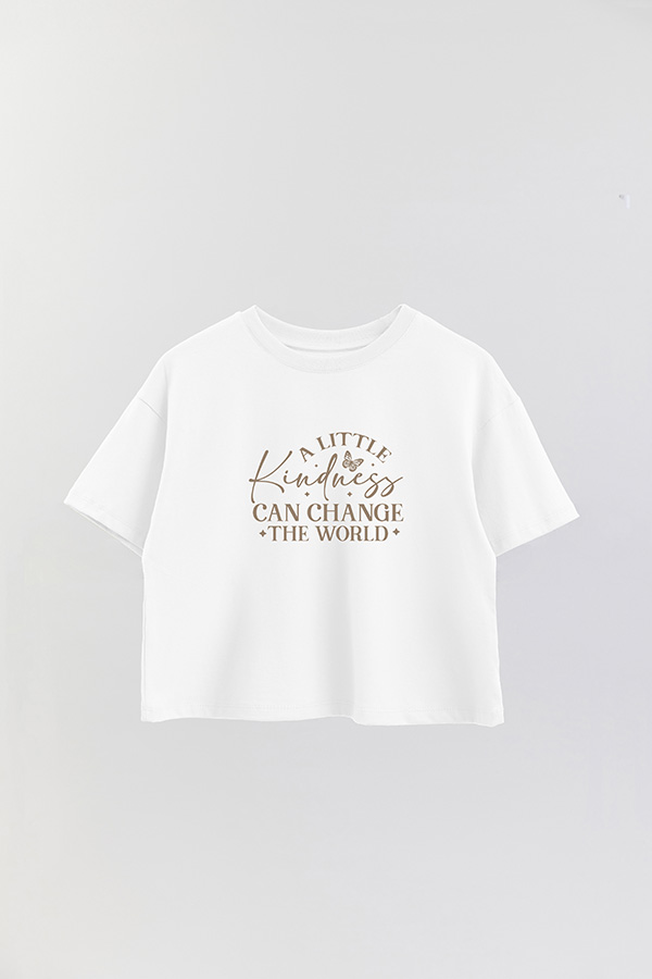 REMERA CROP ESTAMPADA CLR REMEMBER YOUR WHY