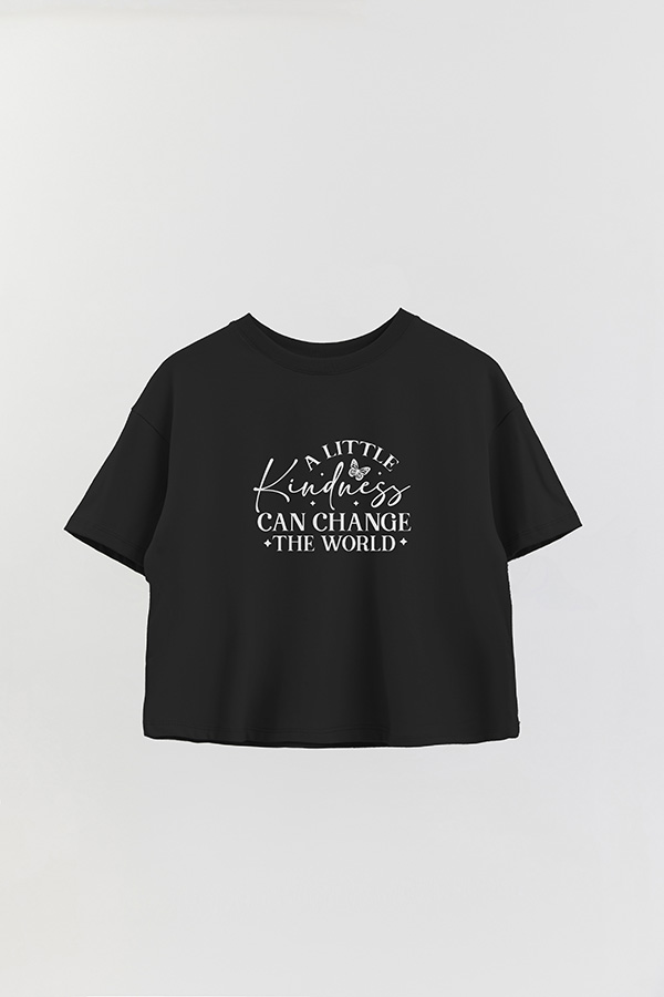 REMERA CROP ESTAMPADA CLR REMEMBER YOUR WHY