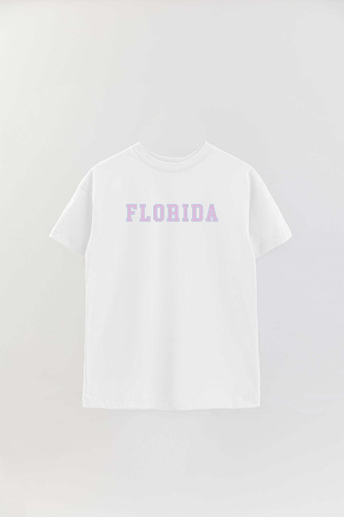REMERA OVER ESTAMPADA FLORIDA