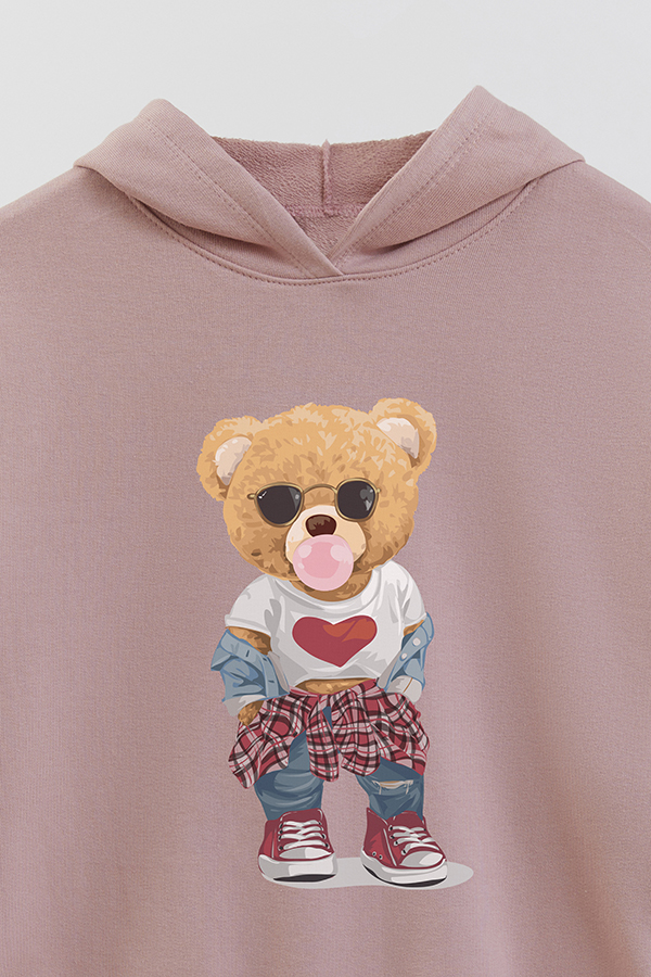 HOODIE RUSTICO KID TEDDY GUM