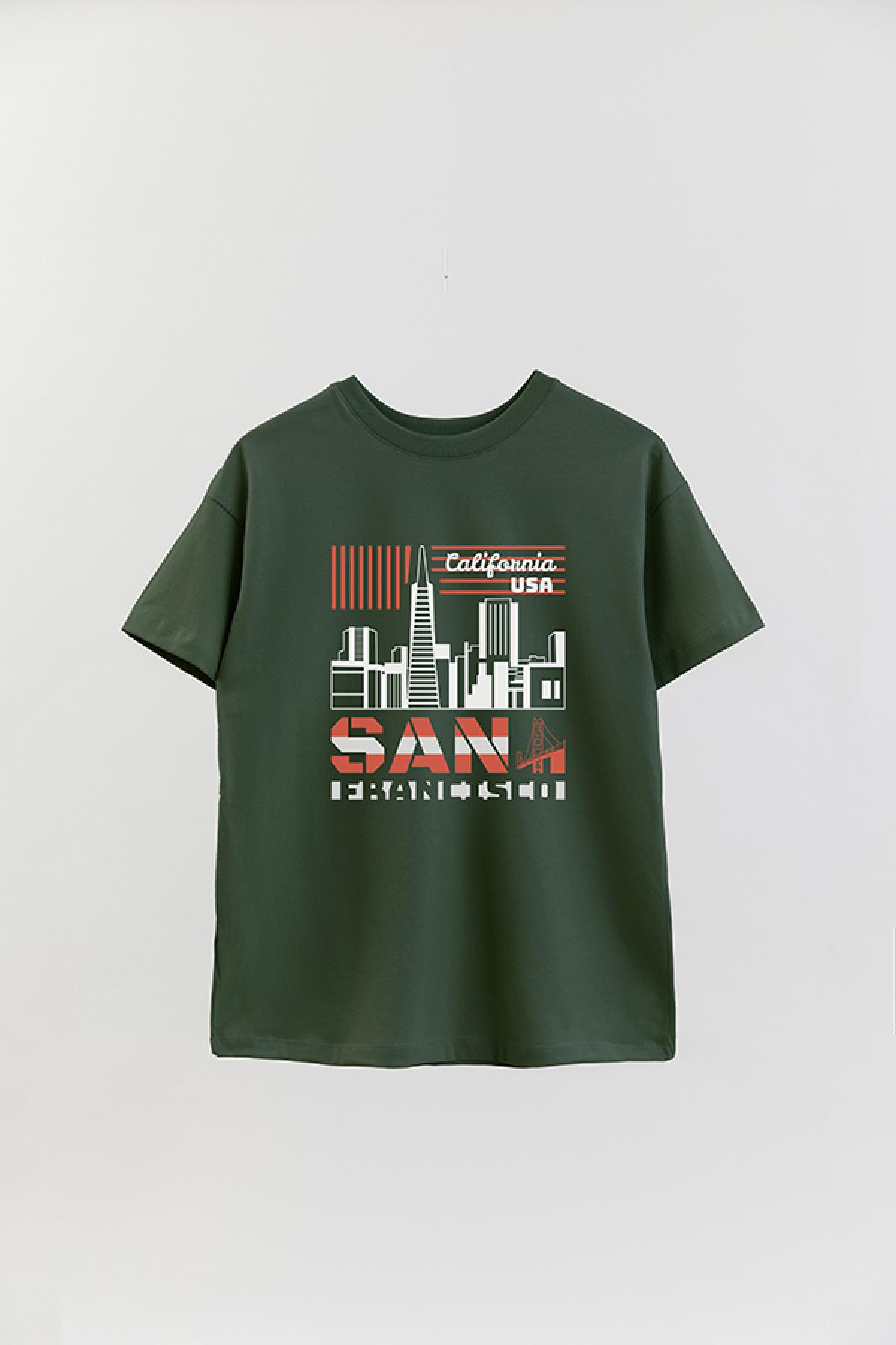 REMERA OVER ESTAMPADA GT SAN FRANCISCO