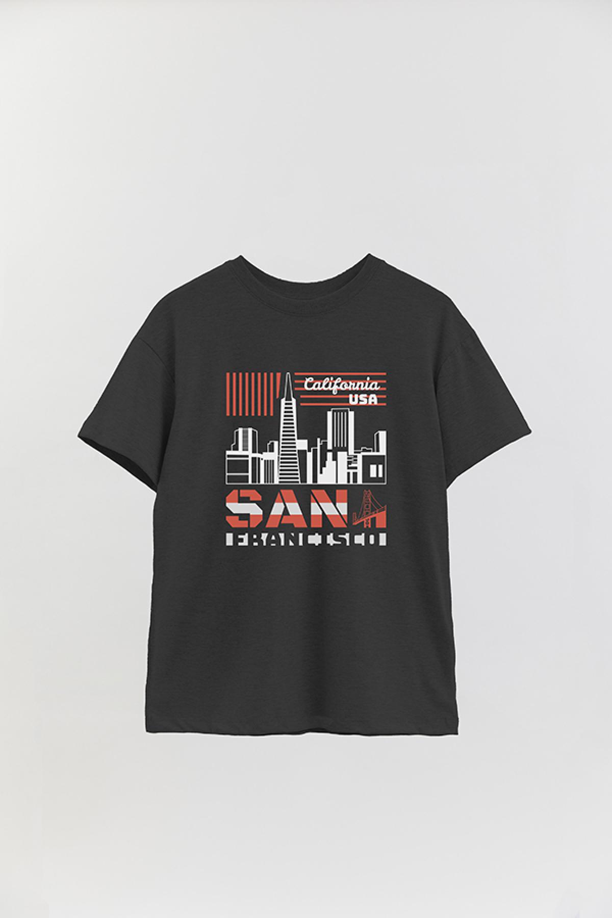 REMERA OVER ESTAMPADA GT SAN FRANCISCO