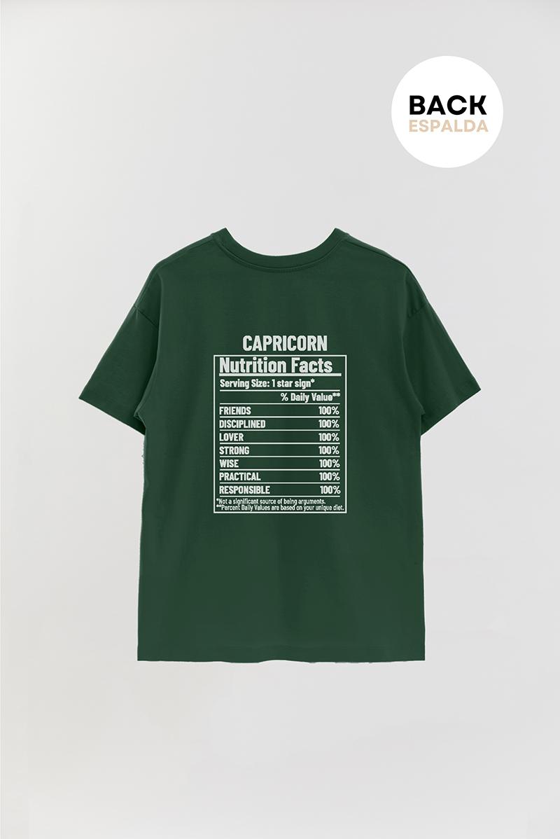 REMERA OVER ESTAMPADA UNISEX TBL CAPRICORN