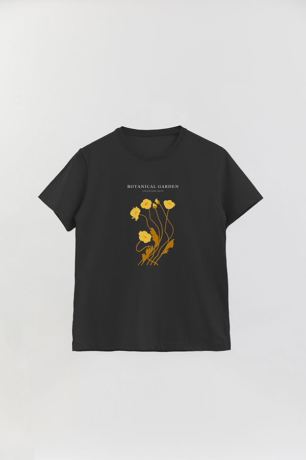 REMERA BASICA ESTAMPADA GARDEN 57