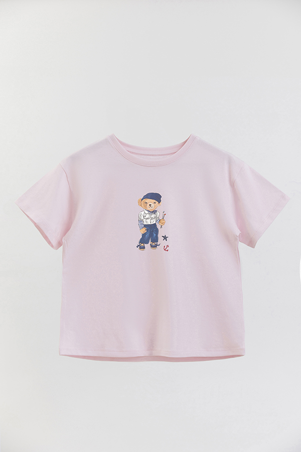 REMERA GB OVERSIZE PAINTER BEAR